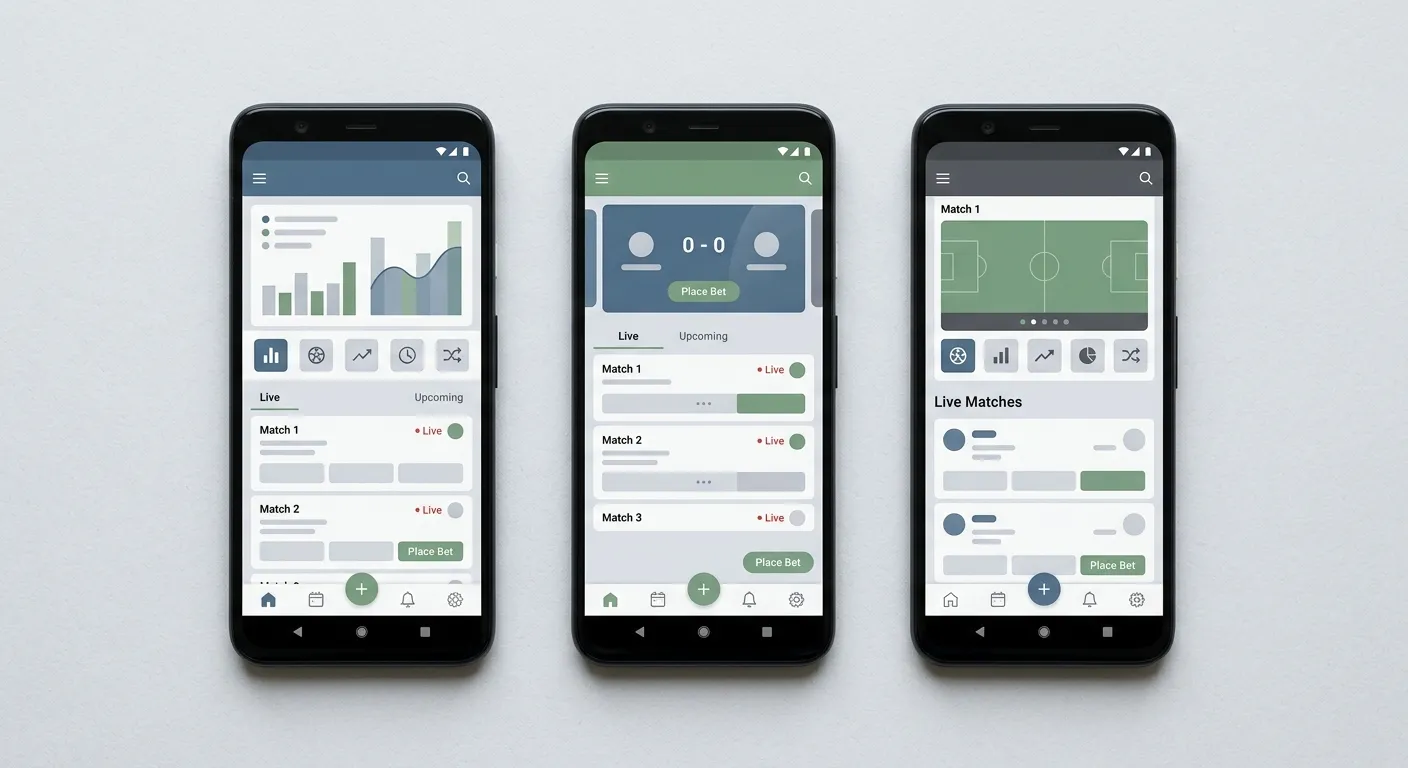 Verschiedene Sportwetten-Apps für Android im Vergleich