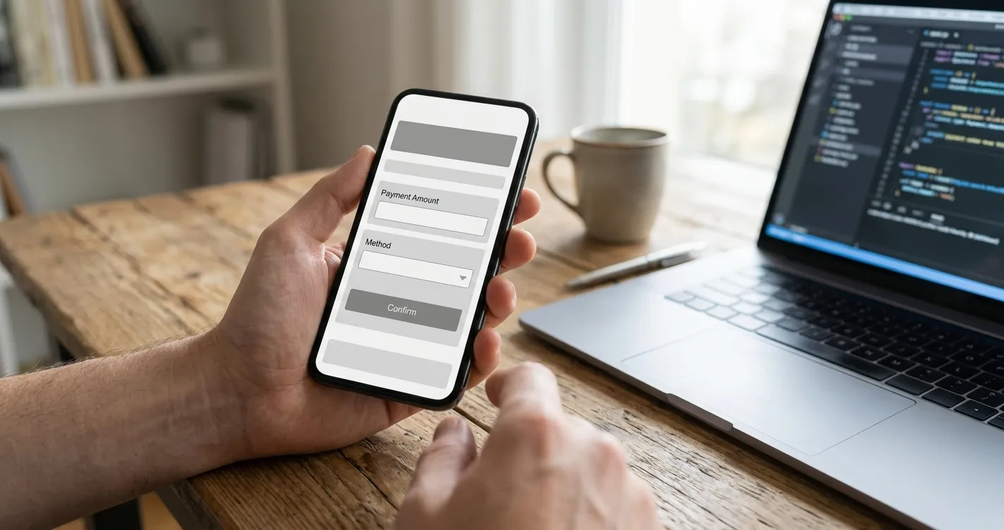 Smartphone mit Zahlungsschnittstelle für Online-Wettanbieter