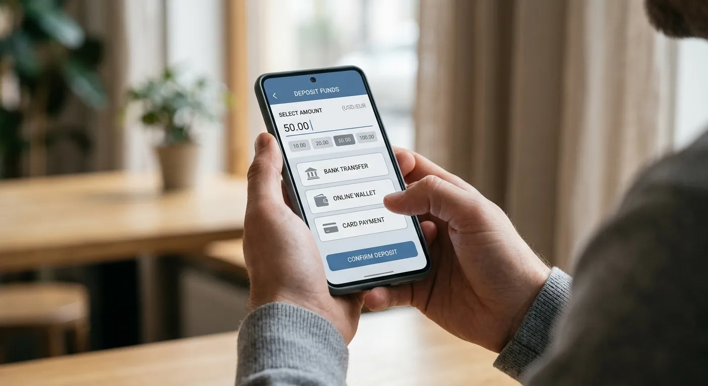 Smartphone mit digitaler Zahlungsschnittstelle für kleine Beträge